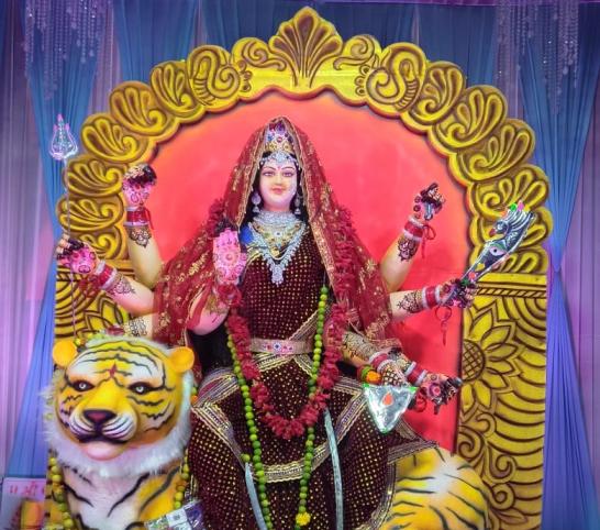 Shardiya Navratri 2024: रायपुर में विराजित माँ दुर्गा की एक झलक: Jai Durga Maa: Durga Devi: Maa Durga,